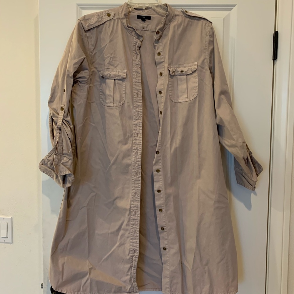 Gap safari style tunic dress.